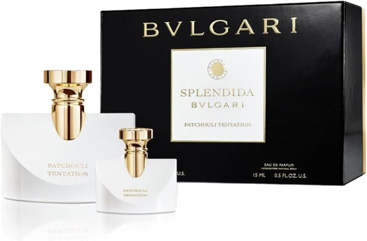 Splendida Bvlgari Patchouli Tentation By Bvlgari For Women - 2 Pc Gift Set 3.4Oz Edp Spray, 0.5Oz Edp Spray