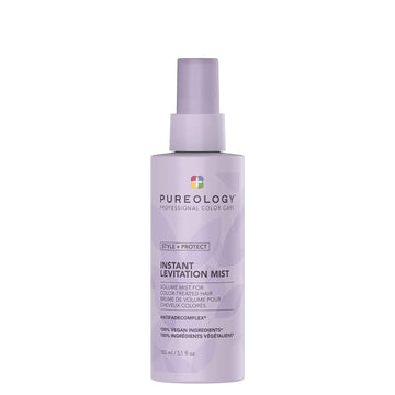 Pureology Style + Protect Instant Levitation Mist | For Fine, Color-Treated Hair | Lightweight, Volumizing Spray | Sulfate-Free | Vegan | 5.1 Fl. Oz. |