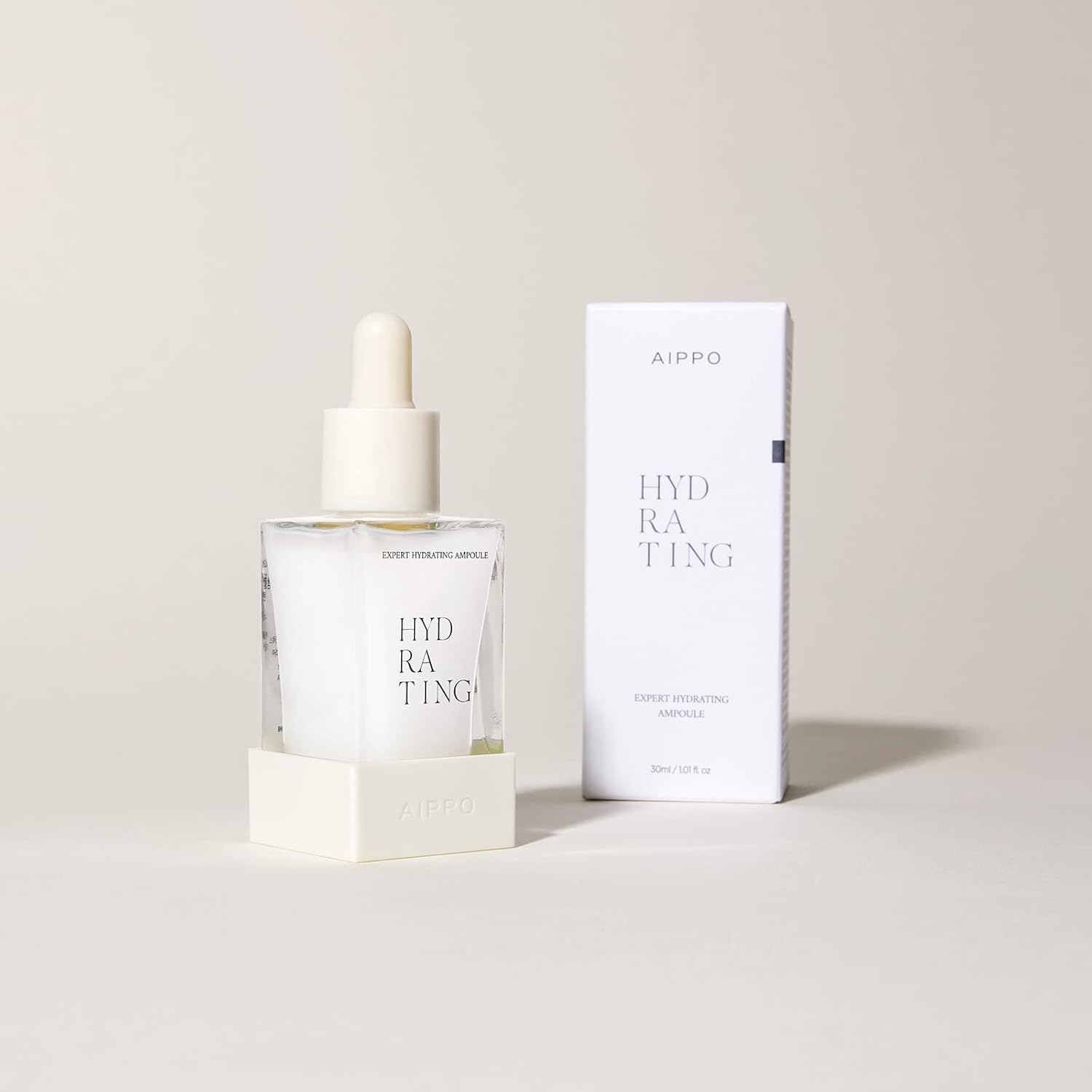 Aippo-Daily Hydration&Calming Ampoule- Soothing Sensitive Skin (Ewg Green) With 89% Betula Platyphylla Japonica Juice And Fermentation Cica -1.01Fl.Oz/30Ml, Animal Testing-Free, Korean Skincare