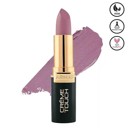 Armaf Beauté Crème Touch Bullet Lipstick - Matte Lipstick For Women, Enriched With Shea Butter | Smoky Topaz