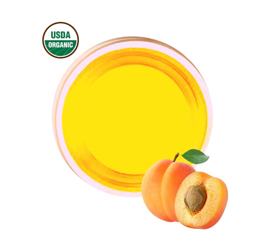 Apricot Kernel Oil- Usda Organic Cold Pressed Unrefined (8 Oz)