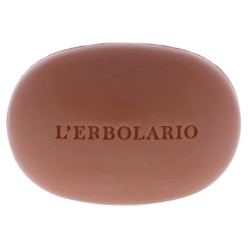 L'Erbolario Sweet Poppy Perfumed Bar Soap - Enriched With All Natural Ingredients And Aromatic Fragrances - Cleanses And Moisturizes Skin - Long Lasting And Creates A Rich, Creamy Lather - 3.5 Oz