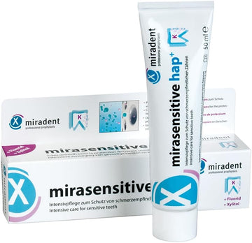 Miradent Hap+ Toothpaste For Hypersensitive Teeth 50 Ml