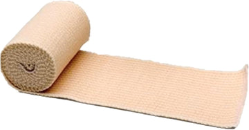 McKesson Elastic Bandage Wrap with Hook and Loop Closure, Tan Compression Bandage - 3 in x 4 1/2 yd, 10 Count, 1 Pack
