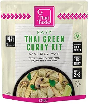 Thai Taste Easy Thai Green Curry Kit 224G