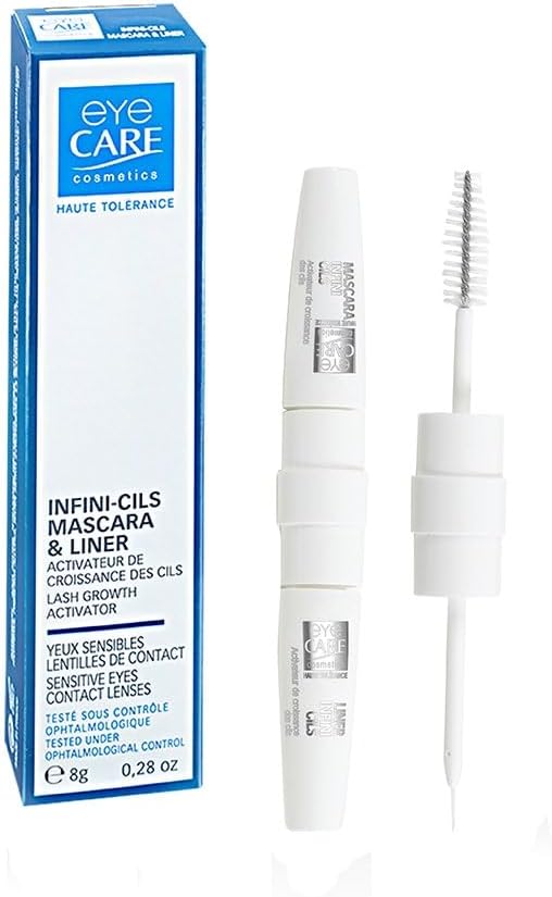 Contapharm Infini-Cils Mascara & Liner, 8G - Organic, Lengthening And Conditioning