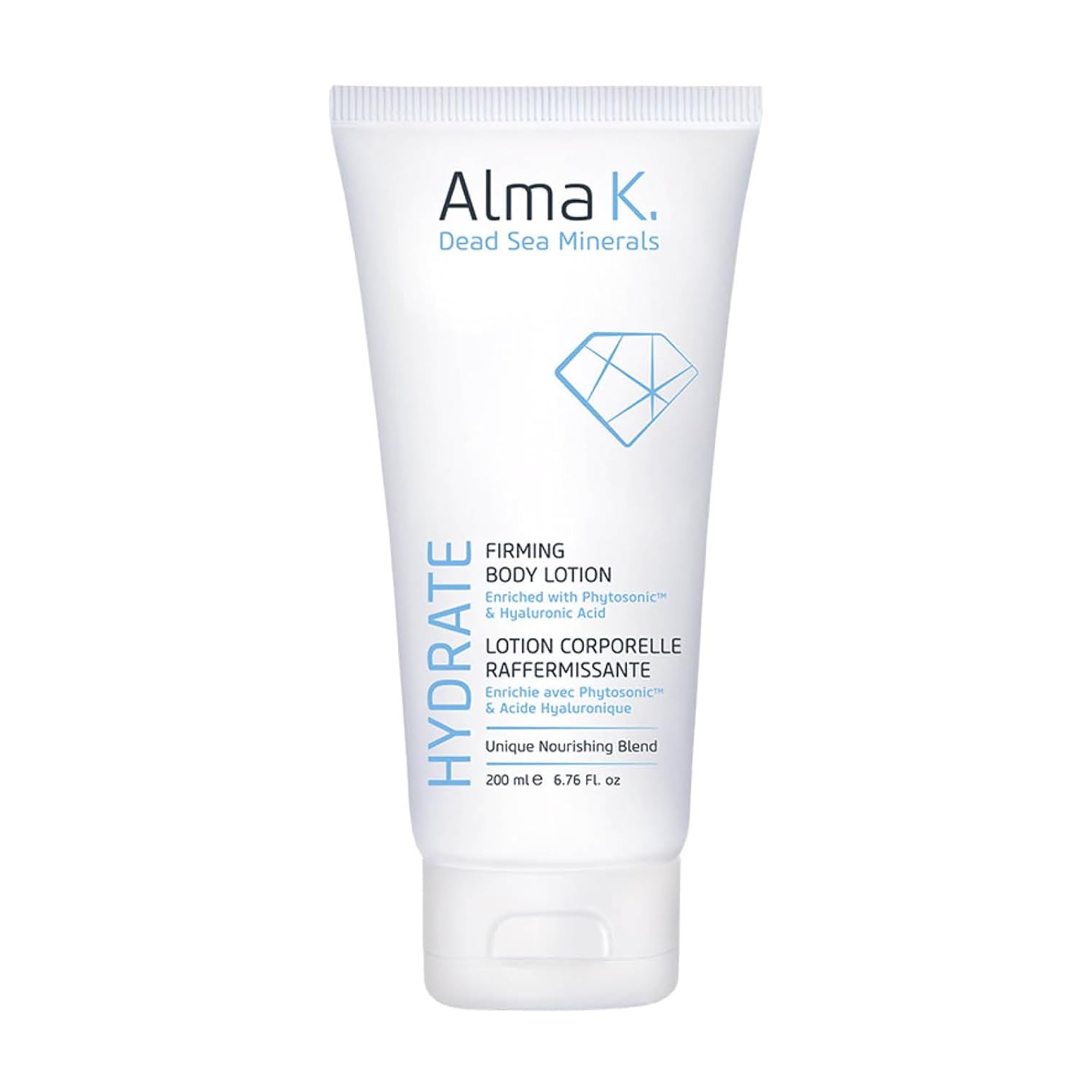 Alma K Firming Body Lotion - Daily Body Cream - With Dead Sea Minerals, Hyaluronic Acid - Body Lotion For Dry Skin - 6.7 Oz