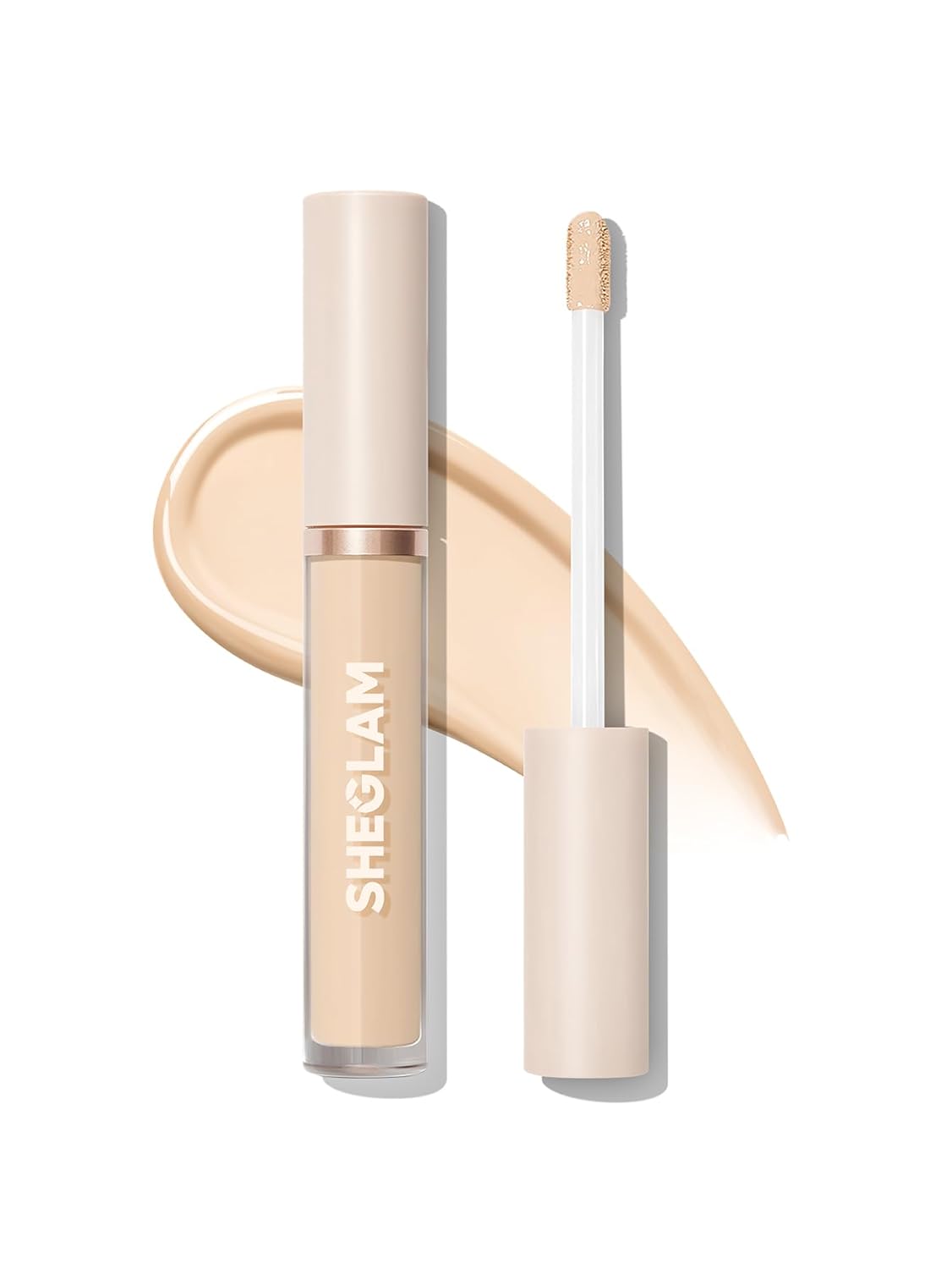 Sheglam 12Hr Full Coverage Concealer Matte Finish Concealer Stick For Under Eye And Dark Circles - Linen