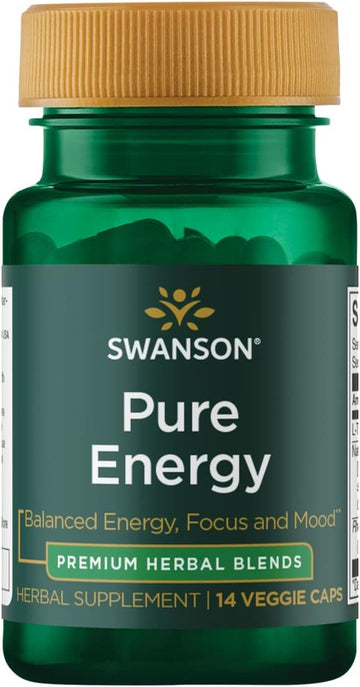 Swanson Ultra Pure Energy Trial Size 14 Veg Caps