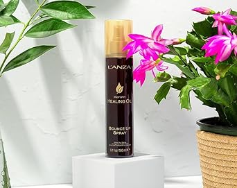 L'ANZA Keratin Healing Oil Bounce Up Hair Spray, Boosts Volume and Shine, With a Weightless Formula, For an Extra Push of Plump, Body & Bounce (6.1 Fl Oz) : Beauty & Personal Care