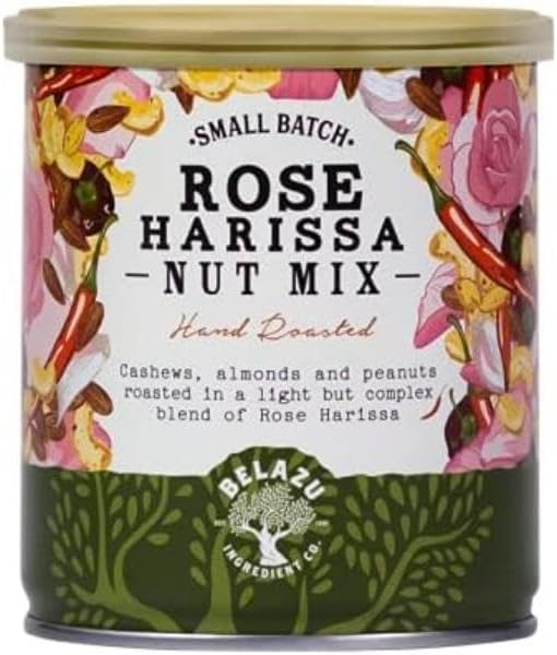 Belazu Rose Harissa Nut Mix 135g : Amazon.co.uk: Grocery
