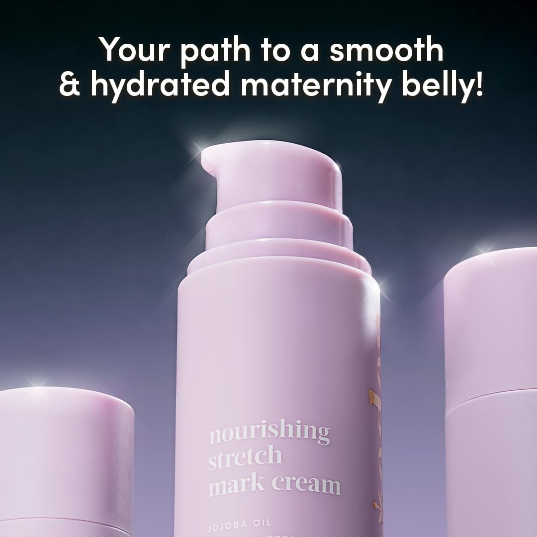 Evereden Nourishing Stretch Mark Cream (4 fl.oz): Clean & Vegan Stretch Mark Cream for Pregnancy and Postpartum | Pregnancy Stretch Mark Prevention | Rich in Vitamins & Minerals : Beauty & Personal Care