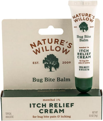 Nature?s Willow Bug Bite Balm, Natural Insect Bite Pain & Itch Relief, 0.5 oz