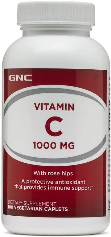 Gnc Vitamin C 1000 Mg 100 Vegetarian Caplets