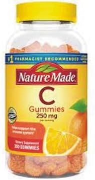 Nature Made Adult Gummies 200 CT Vitamin C Dietary Supplement, Orange