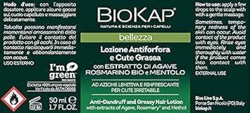 Biokap Hair Tonic Dandruff And Oily Skin 50 Ml