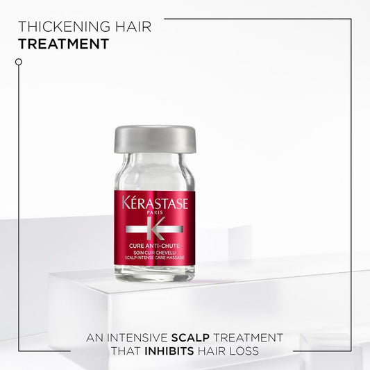 Kérastase Specifique, Hair Growth & Strength Treatment, For Men & Women With Hair Loss, 42-Day Cure Anti-Chute Intensive, 42 X 6Ml