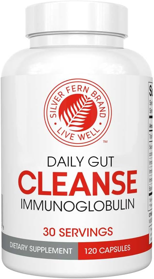 Silver Fern Brand Ultimate Clean-Up Kit - Moderate To Severe Issues - Cleanse Capsules & Nano Scrub Liquid, I Kit, 30 Day Supply, No Gluten, No Dairy, Made In Usa
