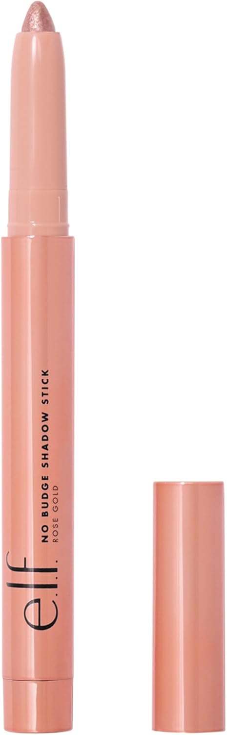 E.L.F. No Budge Shadow Stick, Longwear, Smudge-Proof Metallic Eyeshadow, Magnetic Pull, 0.056 Oz (1.6G)