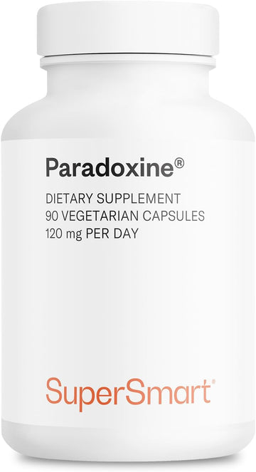 Supersmart - Paradoxine 120Mg Per Day - Grains Of Paradise Supplement (Aframomum Melegueta) With 6-Paradol | Non-Gmo & Gluten Free - 90 Vegetarian Capsules