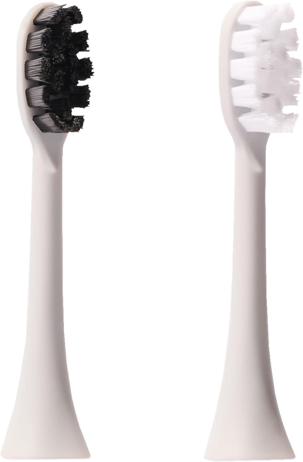 MOON Sonic Electric Toothbrush Replacement Brush Heads 2 Pack, Platinum