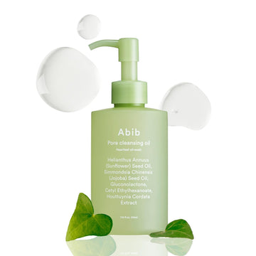 Abib Pore Cleansing Oil Heartleaf Oil-Wash 7.10 Fl Oz / 210Ml I Gentle Cleansing Oil For Sensitive Skin, Mild Cleanser, Blackheads, Pore Care, Double Cleansing, Korean Skincare