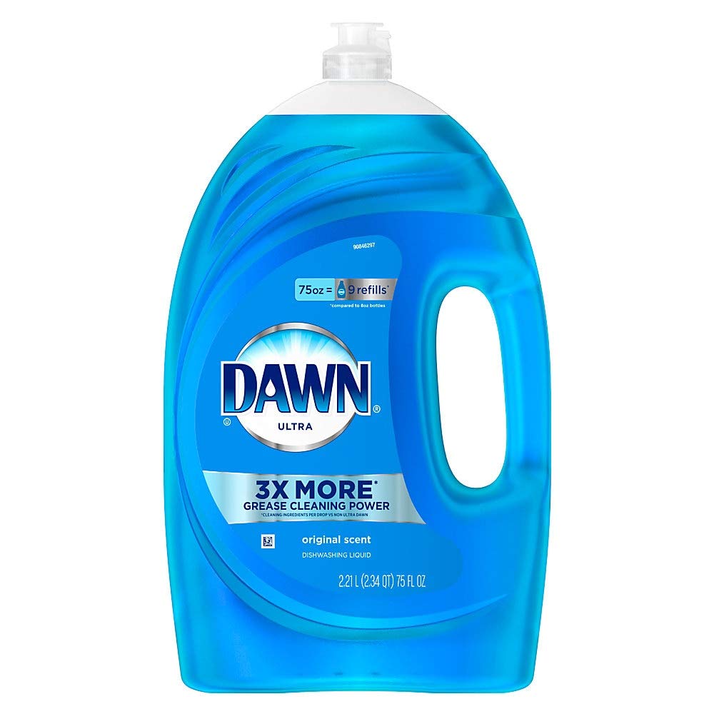 Dawn 91451 Liquid Dish Detergent, Dawn Original, 75 oz Bottle (Case of 6)