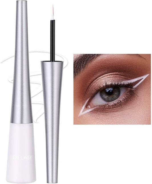 Brown Liquid Eyeliner Matte Quick-Drying Eyeliner,Lasting Non-Blooming Waterproof Gel Colored Eyeliner, Candy Color Liquid Highly Pigmented Eyeliner (Brown)