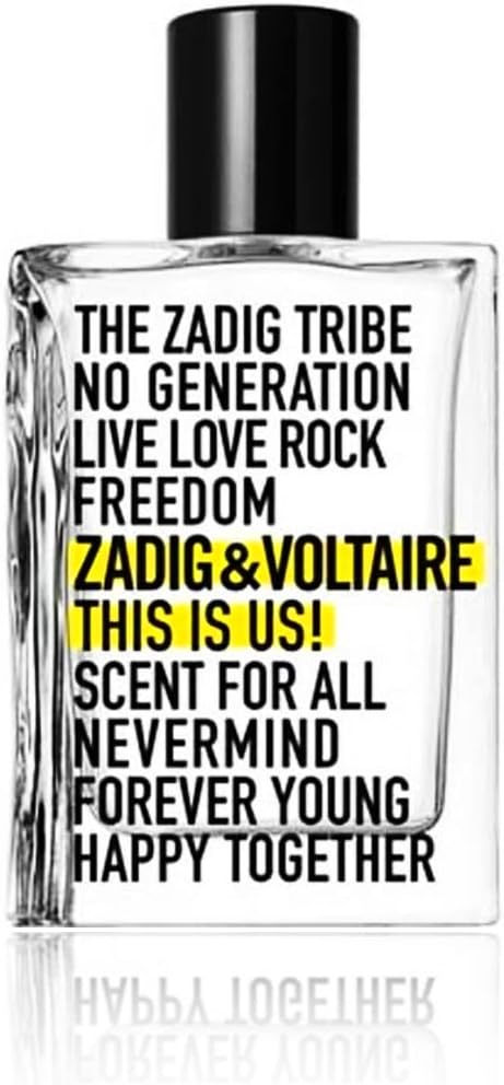 Zadig & Voltaire This Is Us! Eau De Toilette Unisex Spray 30Ml