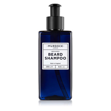 Murdock London Beard Shampoo For Men – Sulphate-Free, Ph-Balanced Natural Beard Wash For Softening, Beard-Druff Prevention & Skin Comfort – Barber-Approved, Natural Oils For Hydration (8.5 Fl. Oz.)