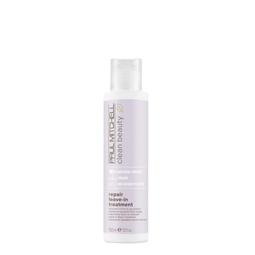 Paul Mitchell Clean Beauty Repair Leave-In Treatment, Leave-In Conditioner, Restores Strands, For Damaged, Brittle Hair, 5.1 Fl. Oz