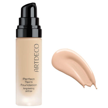 Artdeco Perfect Teint Foundation - Warm Vanilla N°20 - Lightweight Liquid Formula - Medium To Full Coverage - Without Mask-Like Effect - Conceals Imperfections - Vegan Makeup - Hyaluron - 0.67 Fl Oz