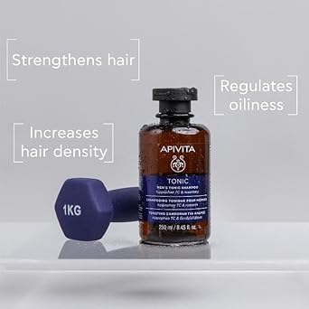 Apivita Color Protect Shampoo For Color - Tonic Men'S Shampoo For Thinning Hair