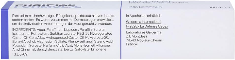 Excipial Formulae Lipocreme, 100 Ml Cream : Beauty & Personal Care