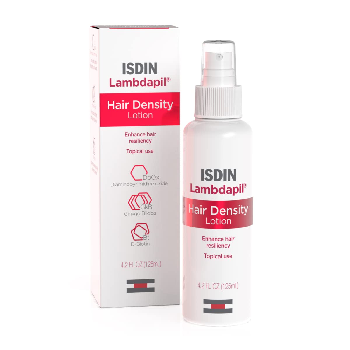 Isdin Lambdapil Hair Loss Lotion To Strengthen Hair 4.2 Fl. Oz