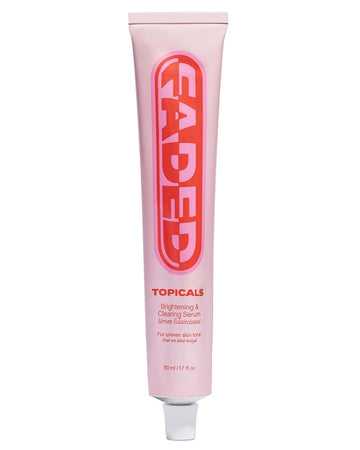 Topicals Faded Brightening And Clearing Serum | Reduces Discoloration Post-Blemish Marks Scars Spots Contains Kojic Acid Niacinamide Dermatologist-Tested Vegan Cruelty-Free Fl Oz