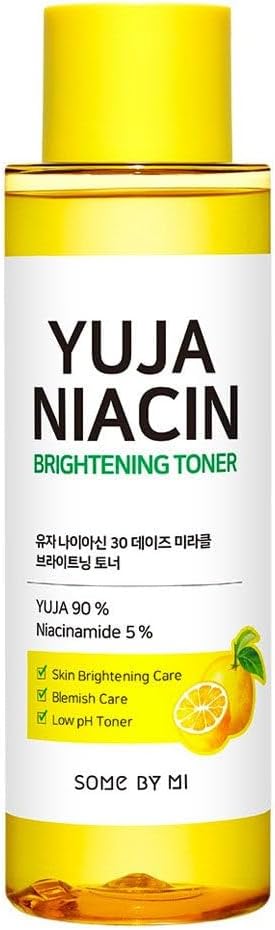 Some By Mi 2022 Version Yuja Niacin 30 Days Miracle Brightening Toner - 5.07Oz, 150Ml - Discontinued From 2023