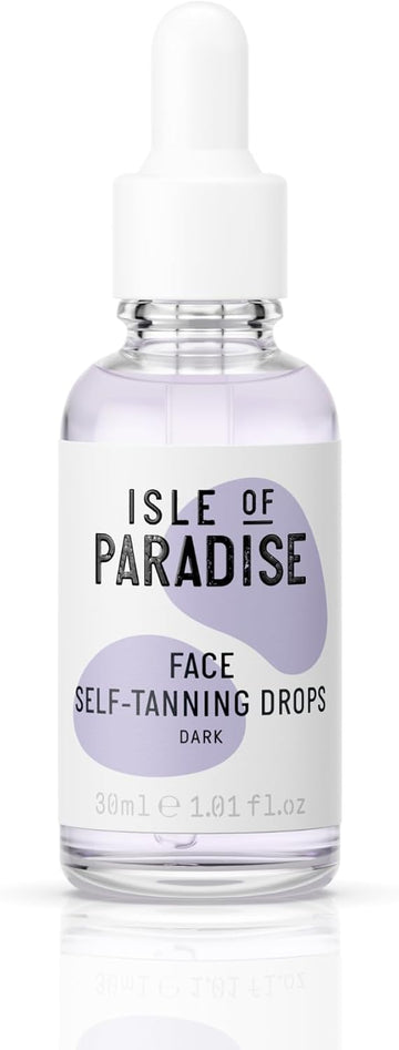 Isle Of Paradise Self Tanning Face Drops Light (30 Ml) Add Self Tanning Drops To Skin Care Natural Ingredients & Vegan