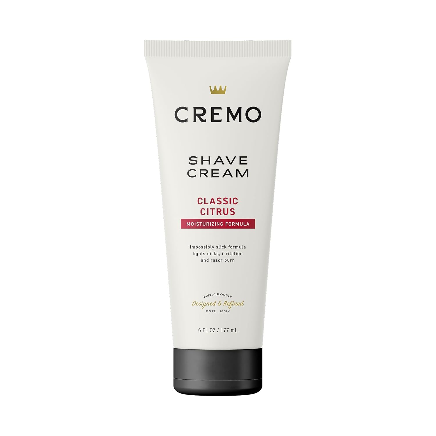 Cremo Original Shave Cream, Astonishingly Superior Ultra-Slick Shaving Cream For Men, Fights Nicks, Cuts And Razor Burn, 6 Fl Oz