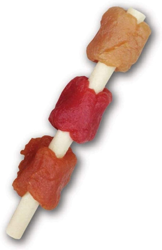 Smartbones Smart Kabobz, Treat Your Dog To A Rawhide-Free Chew Made With Real Chicken, Beef And Pork, 12 Count