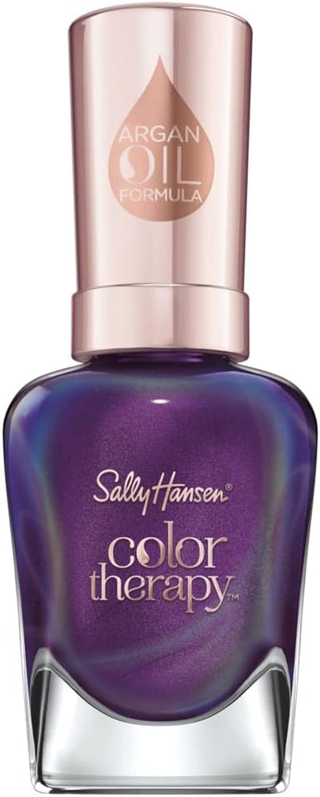 Sally Hansen Color Therapy Nail Polish, Plum Euphoria 402