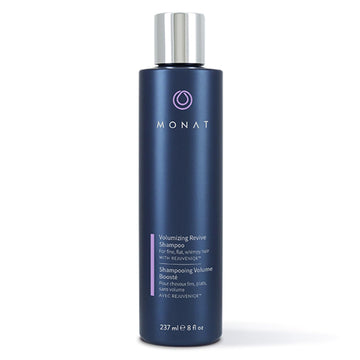 MONAT Volumizing Revive Shampoo Infused w/Rejuveniqe - Weightless Hair Shampoo adds Volume & Softness to Fine & Medium Hair w/Pea Extract & Vegan UV Protectant - Net Wt. 237 ml ? 8 fl. oz
