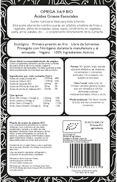 Viridian 100% Organic Omega 3:6:9 Oil - 200Ml