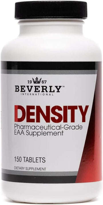 Beverly International Density, 150 Tablets. Essential Amino Acids (Eaas). Boost Your Body'S Eaas And Build Muscle Easier With Density. Complete And Balanced Formula. Unlock Your Vegan Potential!