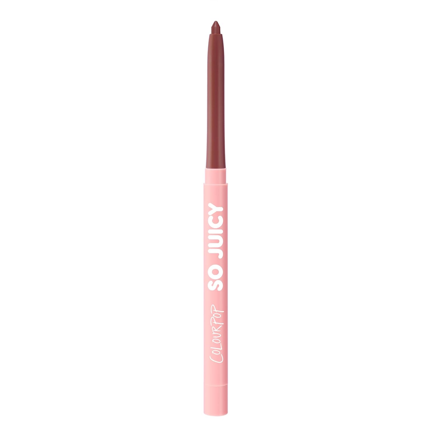 Colourpop So Juicy Plumping Lip Liner With Peptides - Long Lasting Lip Liner For Visibly Plumped & Shaped Lips - Enriched With Smoothing Ceramides & Peppermint - Tease (0.01 Oz)