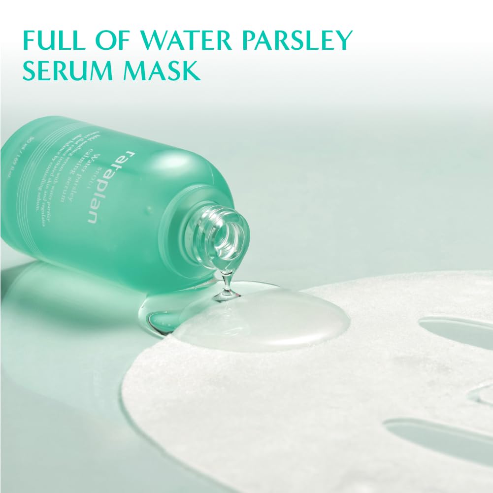 Rataplan Water Parsley Calming Serum & Sheet Mask Set