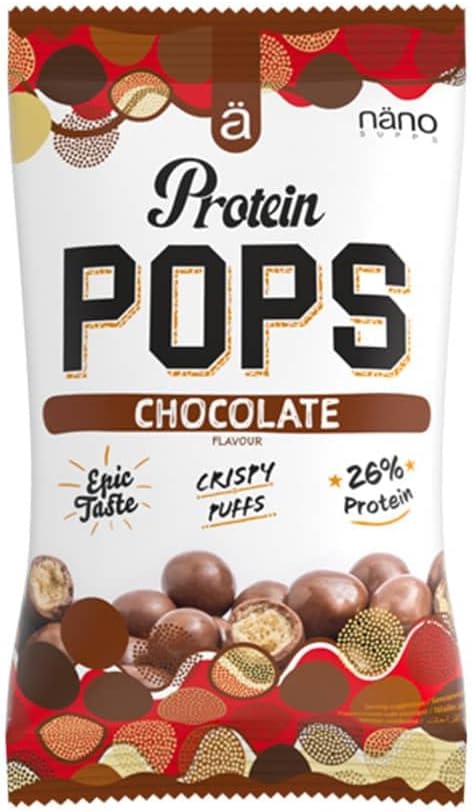 Nanosupps Protein Pops (12X38G) Chocolate - Functional Food - Protein Snacks