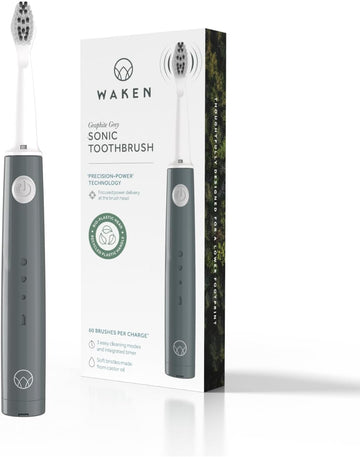 Waken Sonic Electric Toothbrush, Precision-Power Technology For Plaque Removal & Stain-Free Smile, Oral Care For Men & Women In Mint Blue