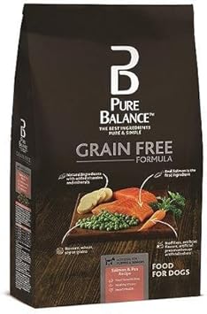 Pure Balance Grain Free Formula, Salmon & Pea Recipe, Dog Food, 11 Lbs: Pet Supplies: .Com