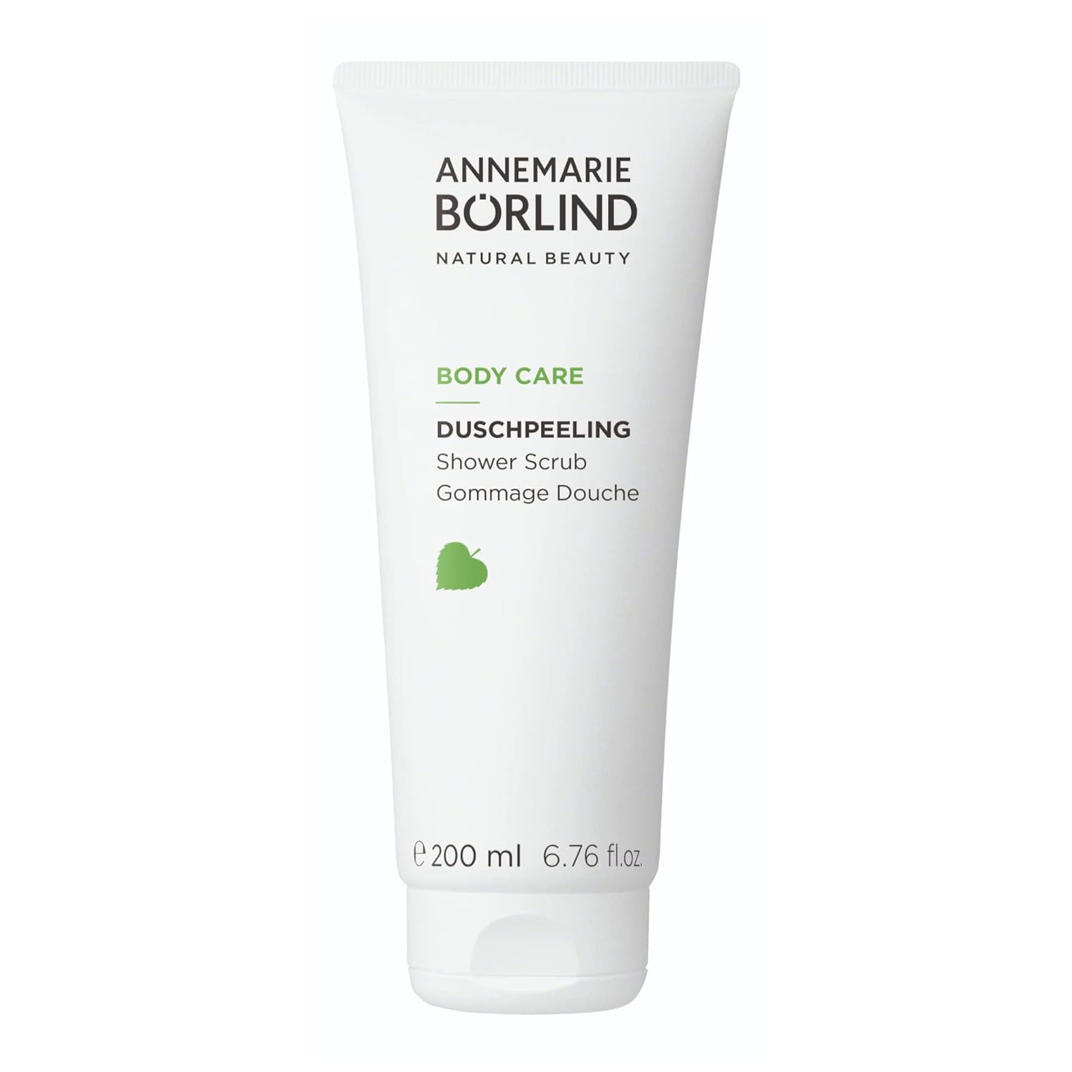 Annemarie Börlind - Body Care Shower Cream - Cleansing, Regenerating & Normalizing Skin Care, With Organic Jojoba Oil & Argan Oil, Vegan, 6.76 Fl. Oz